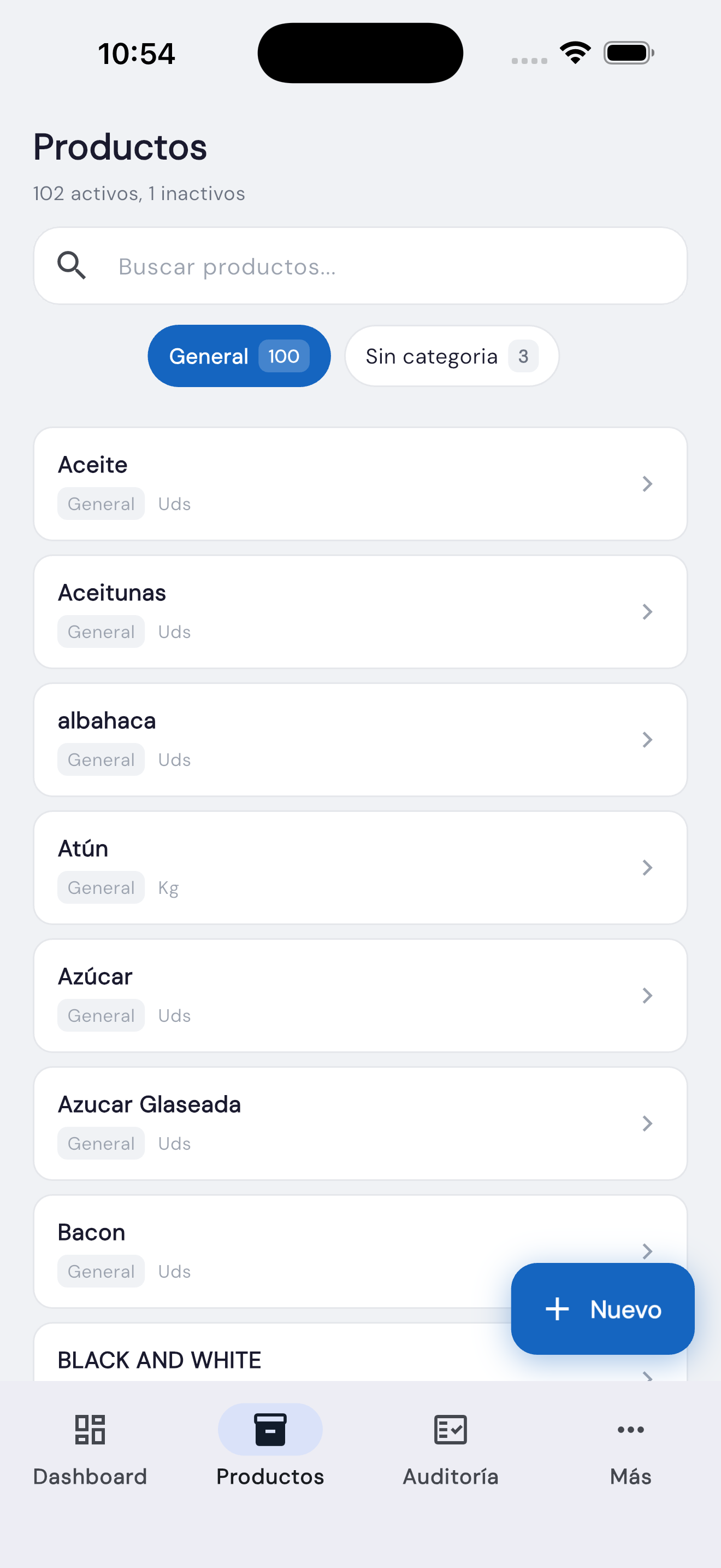 Stock Tracker Products